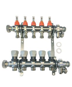 Technik Therm Osztó-gyűjtő áramlásmérős